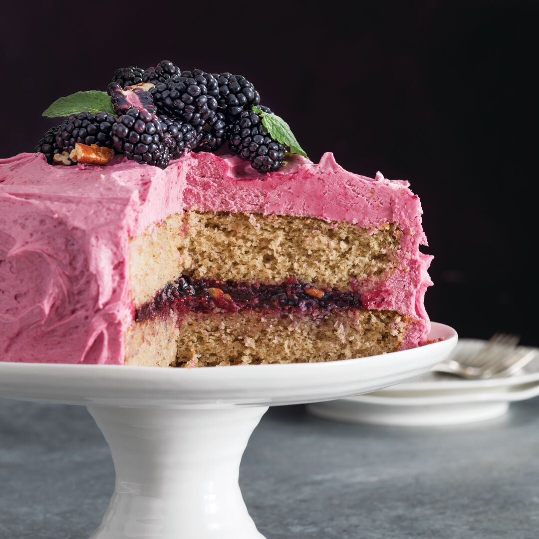 Blackberry UpsideDown Cake Recipe