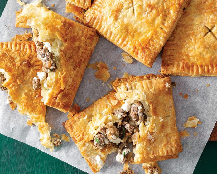 Beef and Goat Cheese Hand Pies