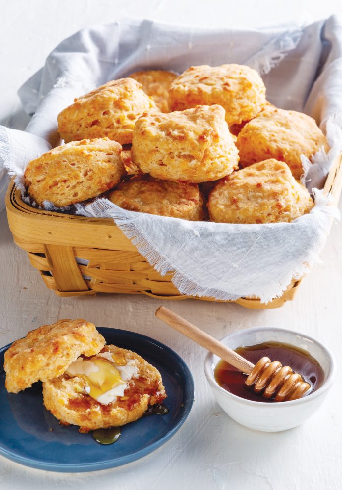 Spicy Cheddar Biscuits