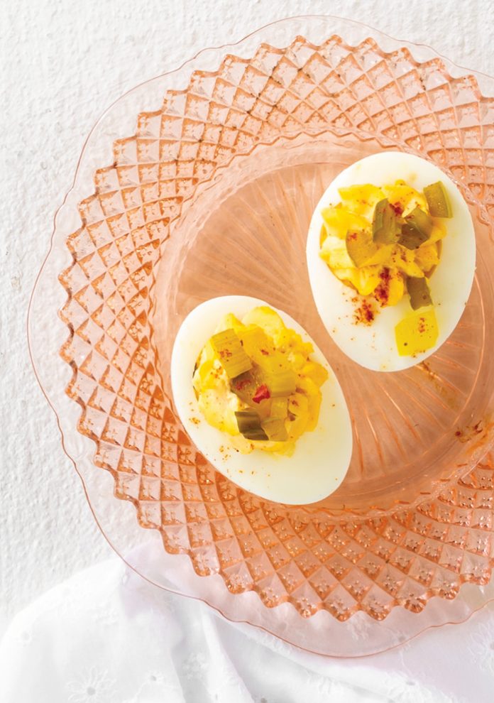 Deviled Eggs with Pickle Relish