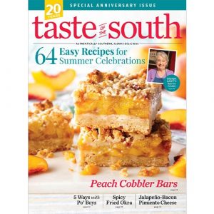 Taste of the south july/august 2023 cover